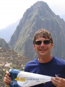 Michel Handfield au sommet du Machu Picchu